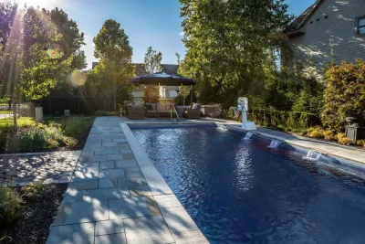 Pool Patio Remodel — Landscape Construction project by TERRAFIRMA Landscape in Ann Arbor