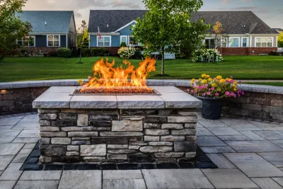 Cherry Hill Village Outdoor Entertaining by TERRAFIRMA Landscape