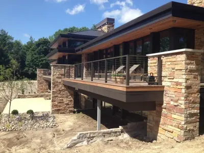 Bison Residence — Stone & Concrete Installation project by Brock White Construction Materials