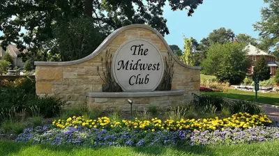 Commercial Signage — Stone & Concrete Installation project by MJ Brick And Stone Corp