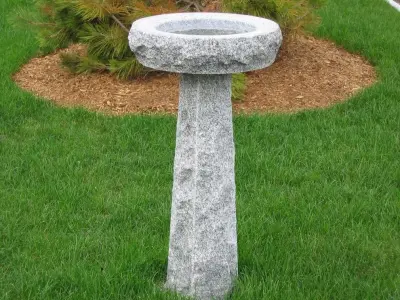 Stone Avian Basins by Swenson Granite Works