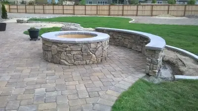 Cardigan Bay Lane — Stone & Concrete Installation project by McMurtry Masonry Inc