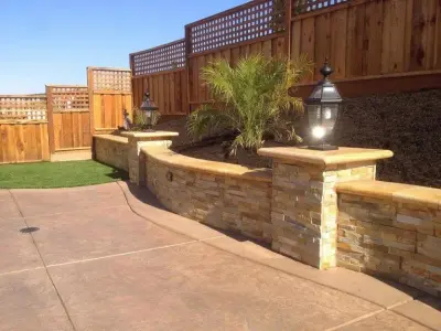 Outdoor Concrete Initiatives — Stone & Concrete Installation project by Cencal Construction And Concrete
