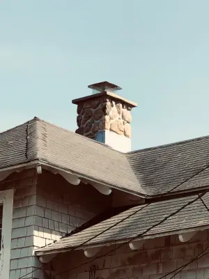 Chimney Crown Reconstruction by Hefel Masonry LLC