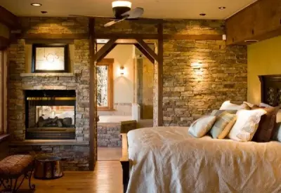 Timeless Rustic Mountain Retreat with Natural Stone — Stone & Concrete Installation project by Telluride Natural Stone & Reclaimed Wood