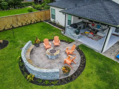 Landscape Projects — Landscape Construction project by Texan Landscape Group LLC in Houston