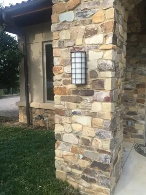 Business Office Structure — Stone & Concrete Installation project by Creative Stone Work