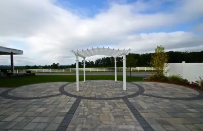 Business Ventures — Stone & Concrete Installation project by Triad Associates, Inc. Alex Brissette