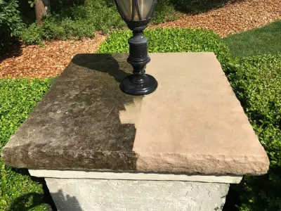 Cement Surface Cleaning — Stone & Concrete Installation project by Layton's Sealer Pro