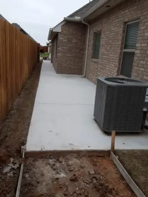 Concrete Deck Setup — Stone & Concrete Installation project by R&l Construction