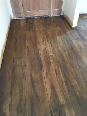 Concrete Flooring with a Wood Appearance — Stone & Concrete Installation project by Concrete Magic Designs, LLC