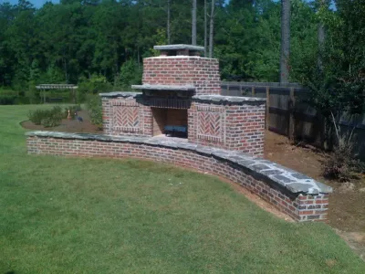 The Backyard of Auburn - Retaining Wall Construction in Auburn, AL