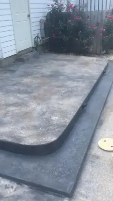 Outdoor Lighting Installation for Patios and Steps — Stone & Concrete Installation project by Concrete Magic Designs, LLC