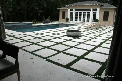 Paved Concrete — Stone & Concrete Installation project by Ozark Pattern Concrete
