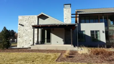 Cottonwood Limestone Cladding — Stone & Concrete Installation project by Native Stone Co