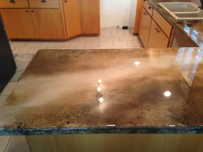 Surface Tops — Stone & Concrete Installation project by Knox Concrete Llc