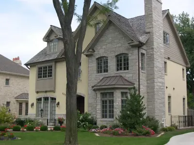 Country Estate Stone Cladding — Stone & Concrete Installation project by Capital Stoneworks Supply And Design