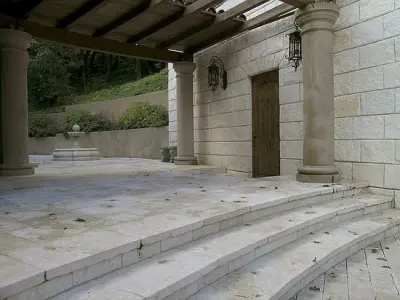 Open Air Plaza — Stone & Concrete Installation project by Spoor Masonry, Inc