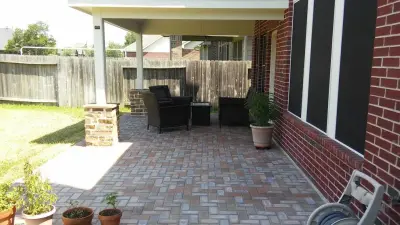 Personalized Outdoor Cooking Space — Stone & Concrete Installation project by JL Masonry