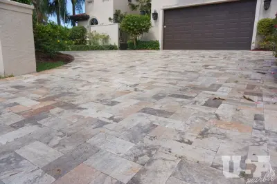 Da Vinci 6x12 Paving Stones by USA Marble LLC