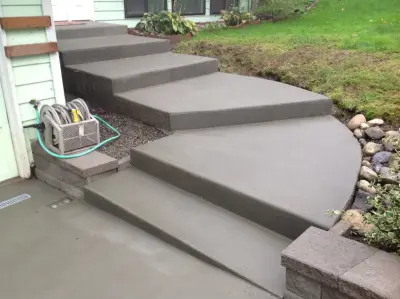 Embellished Concrete Paving — Stone & Concrete Installation project by Báez Construction, LLC