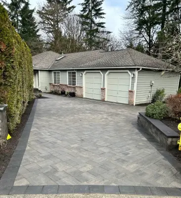 Interlocking Pavers for Driveways — Stone & Concrete Installation project by Custom Pavers & Design