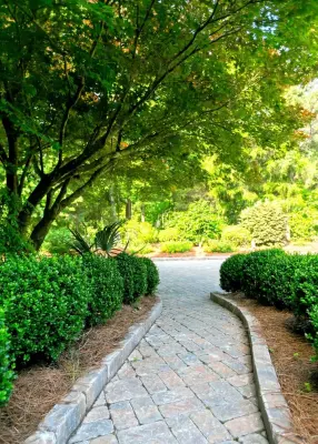 Award-Winning Belgard Driveway and Walkway Installation in Moncks Corner, SC — Stone & Concrete Installation project by Just Hardscape & Design