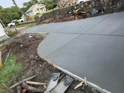 Entrance Pathway by Parga Concrete Llc