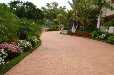 Pathways — Stone & Concrete Installation project by Triple M Brick Pavers, Inc.