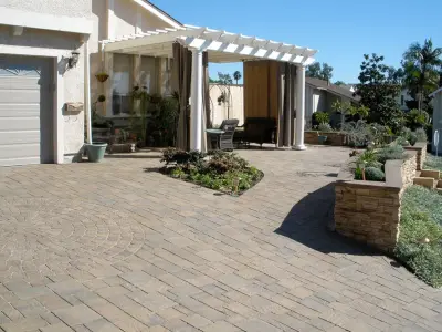 Entrances — Stone & Concrete Installation project by Coyote Pavers & Stone