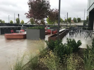 Pastaria at OneCity — Landscape Construction project by The Greathouse Company LLC in Nashville