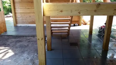 Blue Stone — Stone & Concrete Installation project by Legacy Brick & Stone