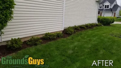 Mundelein Landscaping — Landscape Construction project by The Grounds Guys Of McHenry in Mundelein
