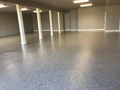 Epoxy Flooring Project for Garage in Gallatin, TN on December 17 — Stone & Concrete Installation project by Best Tech Coatings