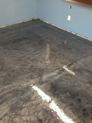Metallic Epoxy Additive — Stone & Concrete Installation project by Elite Concrete Design