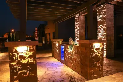 Elite Indulgence — Stone & Concrete Installation project by Watkins Concrete Block Company, Inc.