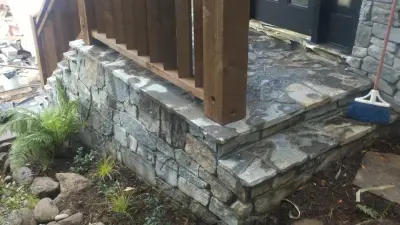 Outdoor Masonry Services — Stone & Concrete Installation project by Brickhouse Masonry And Concrete Designs