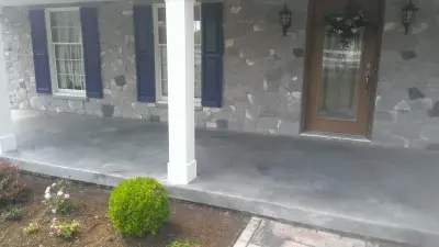 Outdoor Renovation for Patios, Porches, and Pools — Stone & Concrete Installation project by Gemstone Decor