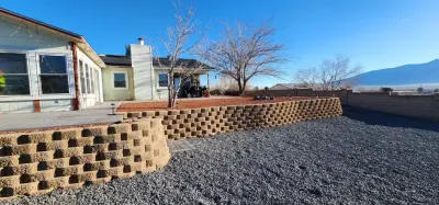 Outdoor Space Makeovers — Stone & Concrete Installation project by Albuquerque Construction & Concrete