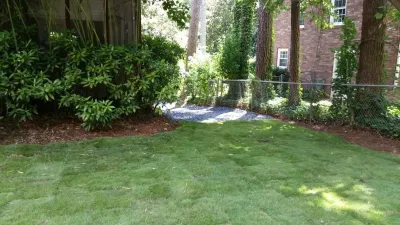 Land of Lakes Subdivision, Roswell, Ga — Landscape Construction project by The Landscape Group Inc