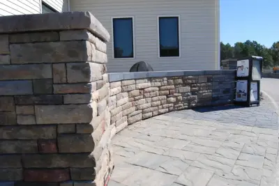 Exterior Elements — Stone & Concrete Installation project by Glen Allen Grounds Management, LLC
