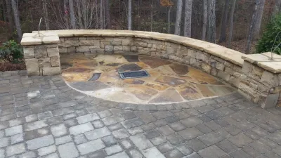 Estates At Fernwood Creek, Woodstock, Ga — Landscape Construction project by The Landscape Group Inc