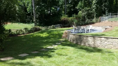 Leisure Time Zoysia Installs — Landscape Construction project by The Landscape Group Inc