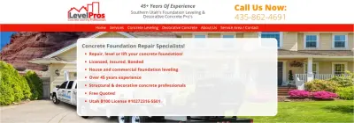 LevelPros LLC - Foundation Installation & Repair in St George, UT