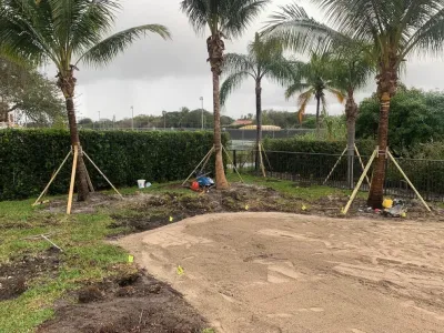 PRIVATE PUTTING GREEN + LANDSCAPE DESIGN by The Landscaping People, Inc.