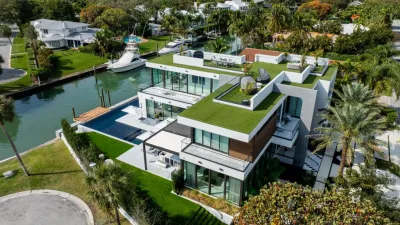 Miami Luxury outdoor Living — Landscape Construction project by The Landscaping People, Inc. in Miami