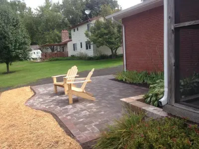 Bespoke Hardscape Solutions — Stone & Concrete Installation project by RealTree Landscapes