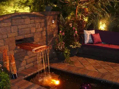 Gardens: VERSA-LOK Mosaic Design — Stone & Concrete Installation project by CST Pavers