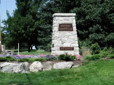 Gate Posts — Stone & Concrete Installation project by Dale Anderson Masonry