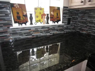 Stone Surface Countertops — Stone & Concrete Installation project by Bervi Natural Stone